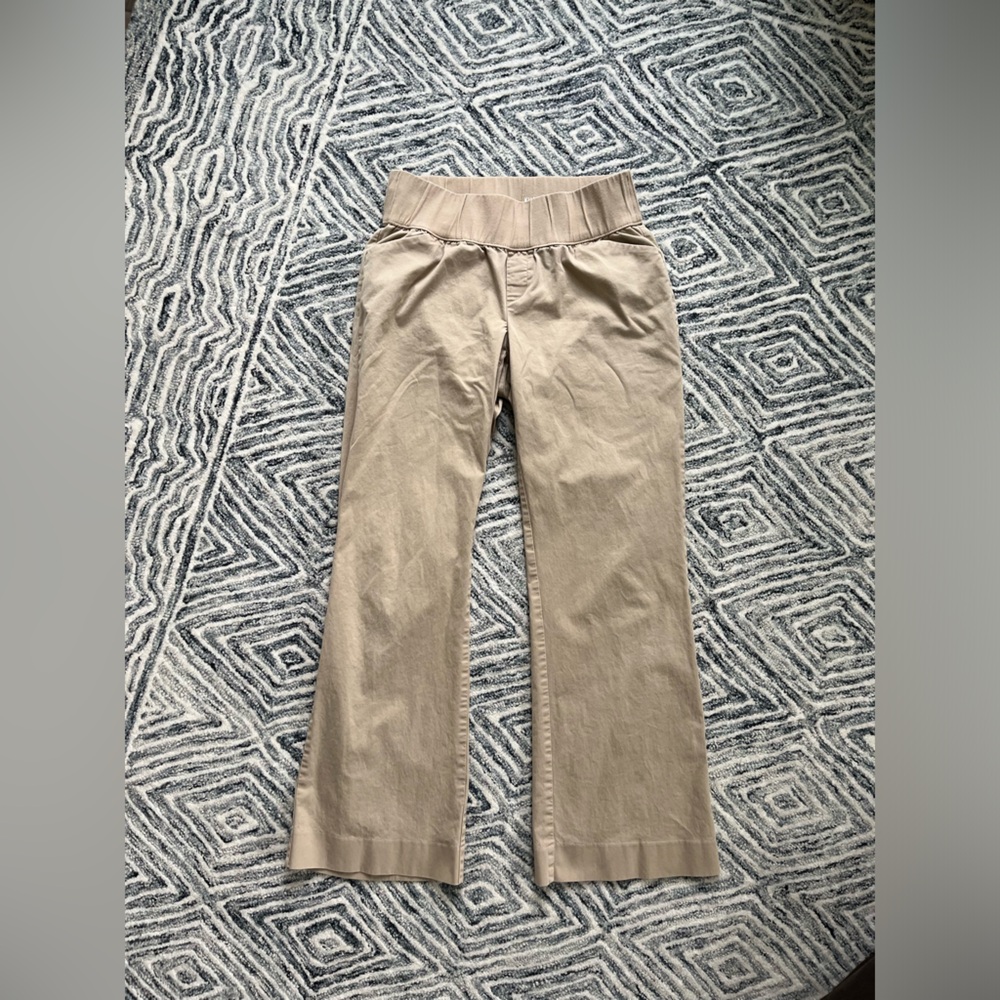 EUC Gap Maternity Khakis - Stretch Waistband - Size 8